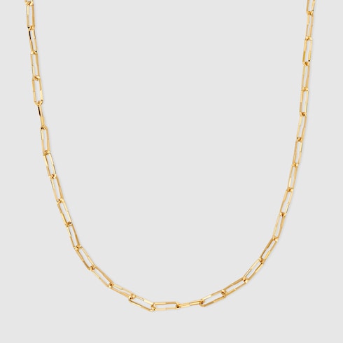 Gucci Link to Love long chain necklace