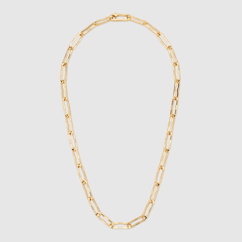 Gucci Link to Love wide chain necklace