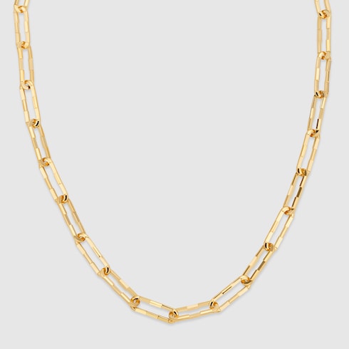 Gucci Link to Love wide chain necklace Detail 2