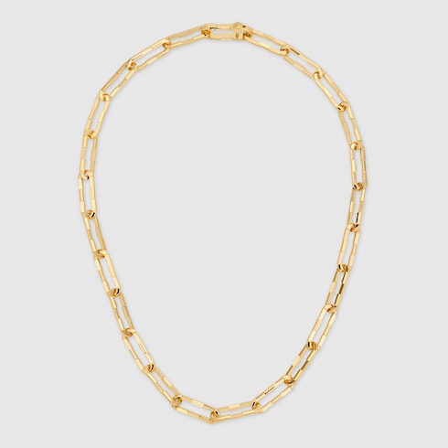 Collar de cadena ancha Gucci Link to Love