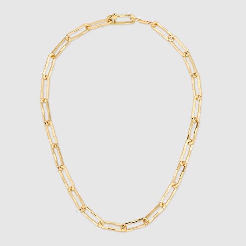 Breite Gucci Link to Love Halskette