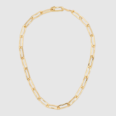 Gucci Link to Love wide chain necklace Detail 4