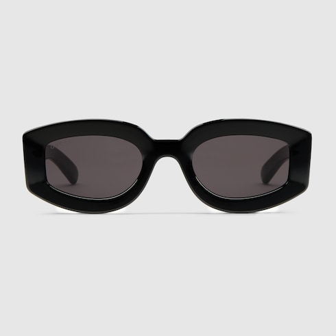 Black round gucci sunglasses hotsell