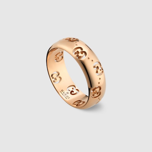 Icon 18k GG thin ring Detail 2