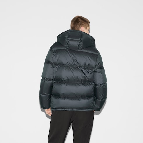 Nylon puffer jacket Detail 4