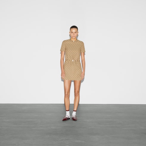 GG canvas dress