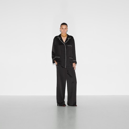 Viscose GG jacquard shirt
