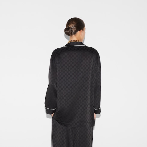 Viscose GG jacquard shirt