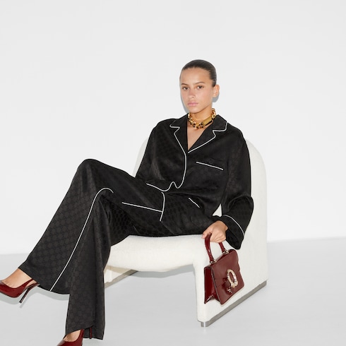 Viscose GG jacquard shirt