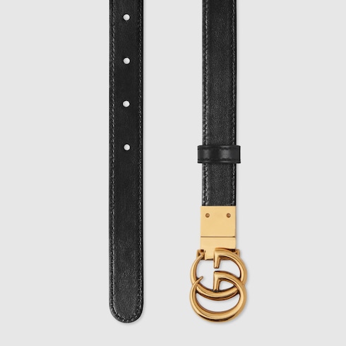 GG Marmont reversible thin belt Detail 8