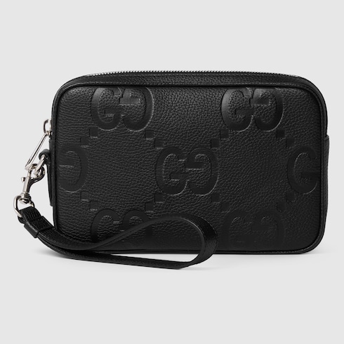 Cartera de mano con GG jumbo tamaño pequeño