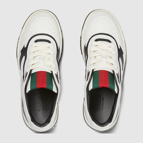 Sneakers Gucci Re Web para mujer inpiel blanca GUCCI MX