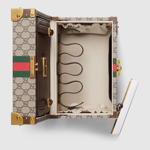 Estuche maquillaje Gucci Savoy rígido mediano
