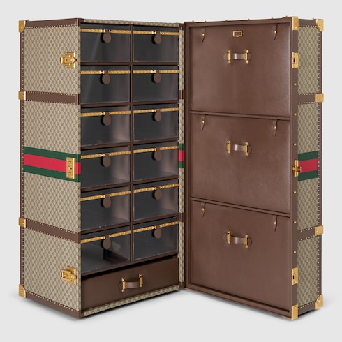 Baule rigido porta scarpe Gucci Savoy misura maxi
