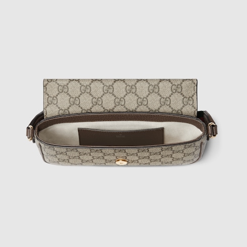 Minibolsa Ophidia inSupreme beige y ebano GUCCI MX