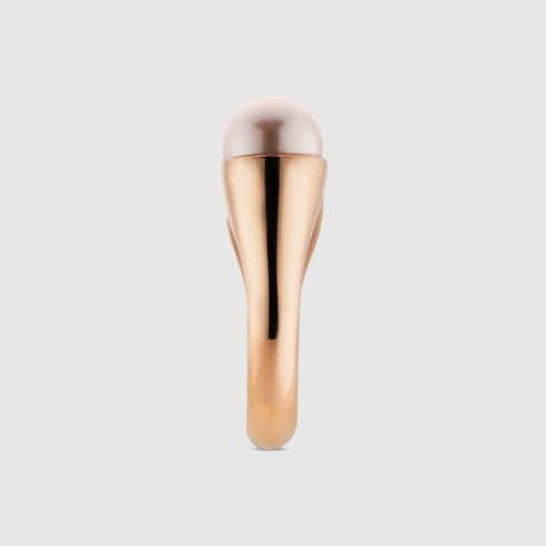 Anello Gucci Blondie con perla in resina