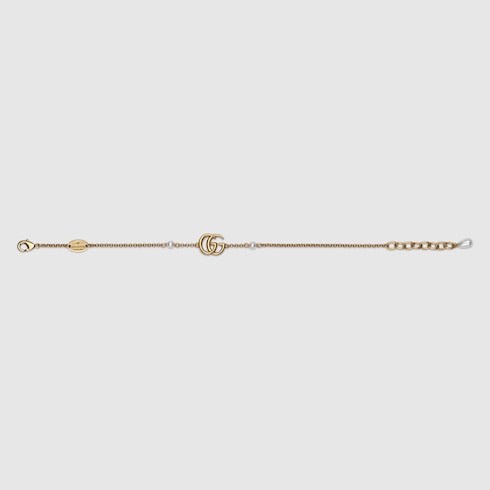 Bracelet chaîne GG Marmont avec breloque