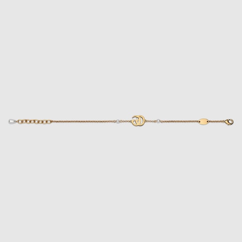 Bracelet chaîne GG Marmont avec breloque