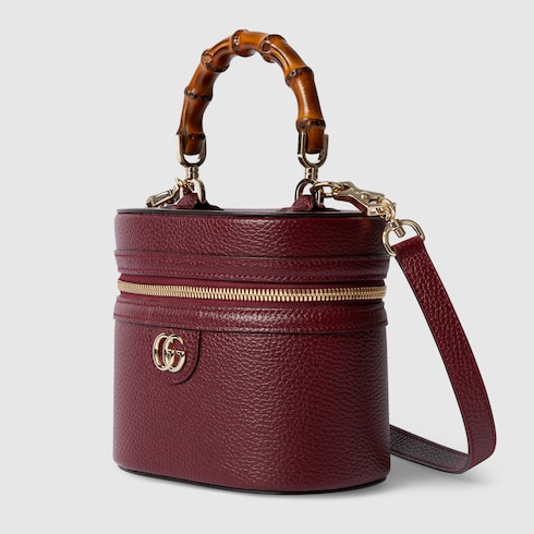 Minibolso de hombro con bambú