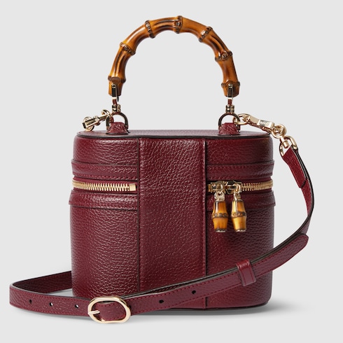 Minibolso de hombro con bambú