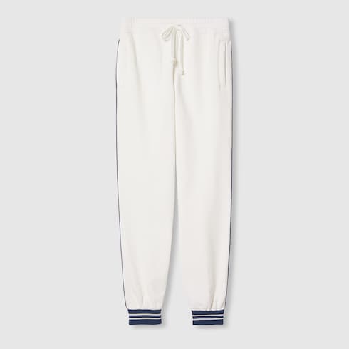 Cotton jersey pant with embroidery Detail 2