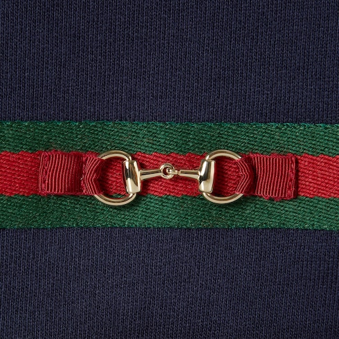 Baby-Sweatshirt aus Baumwolle mit Web