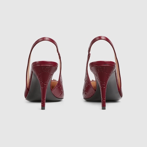 Escarpins à bride arrière avec détail Mors pour femme