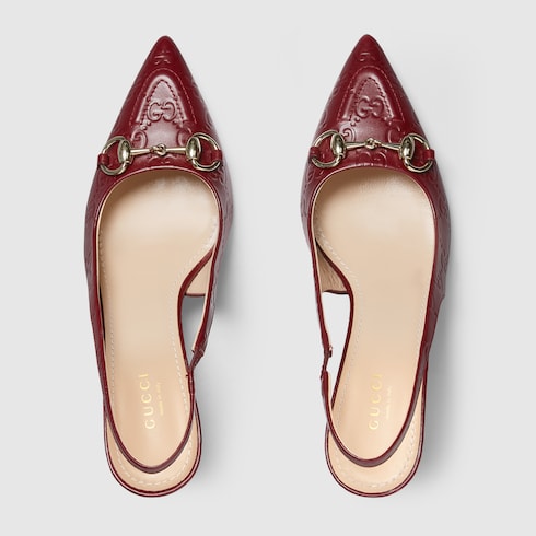 Décolleté slingback donna con Morsetto