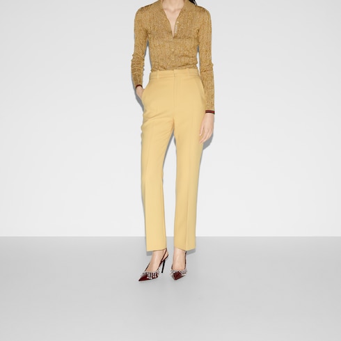 Gucci yellow pants shop