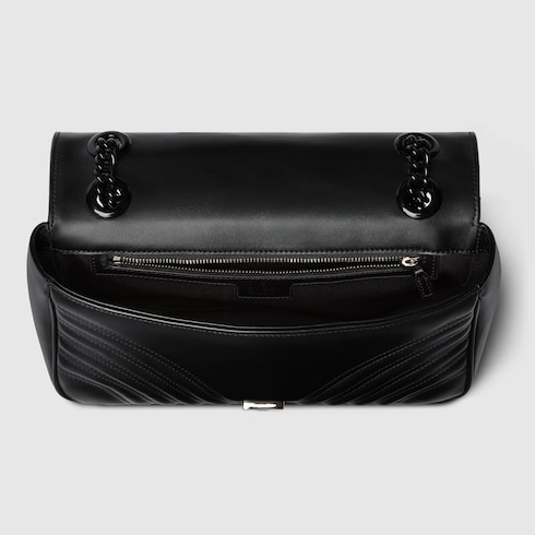 Borsa a spalla GG Marmont misura media