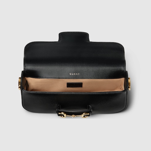 Borsa a spalla Gucci Horsebit 1955 misura piccola