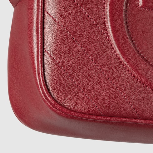 グッチ ブロンディ〕スモール ショルダーバッグレッド レザー | GUCCI公式 