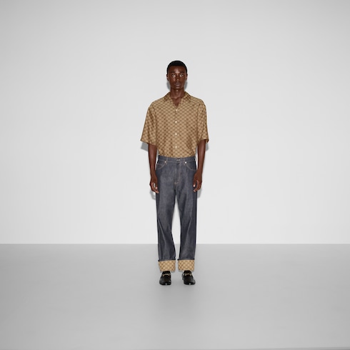 Denim pant with cuffs