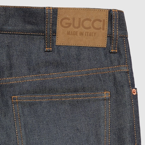 Denim pant with cuffs