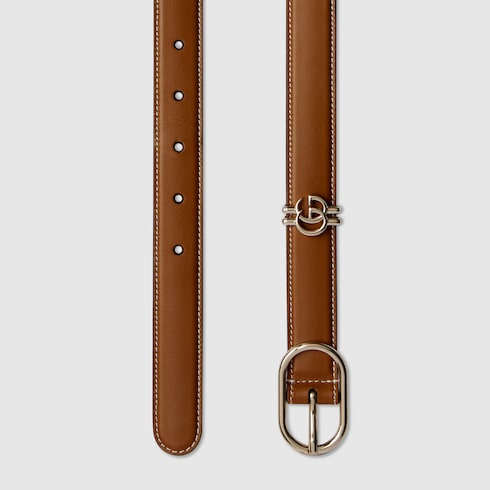 Belt with oval buckle  Detail 2