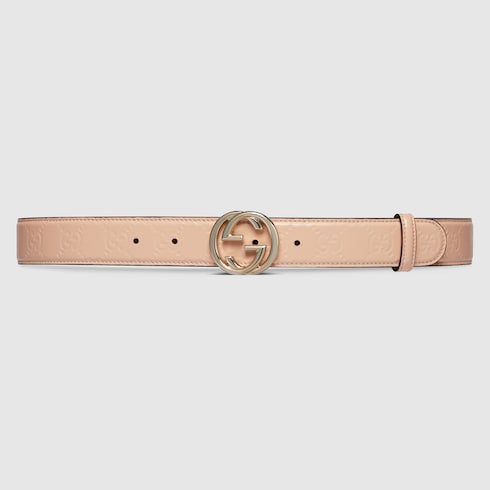 GG belt with Interlocking G buckle Detail 2