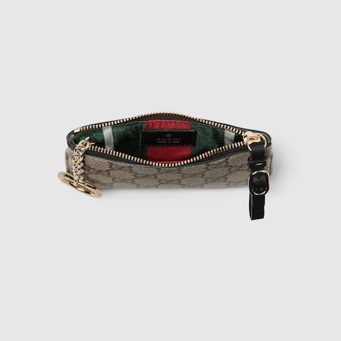 Pochette portachiavi GG Emblem