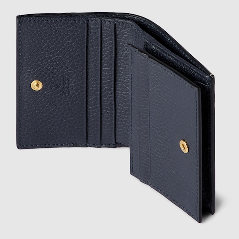 Bi-color GG Marmont small wallet