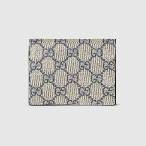 Bi-color GG Marmont small wallet