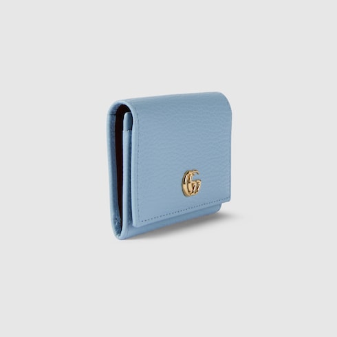 Bi-color GG Marmont card case