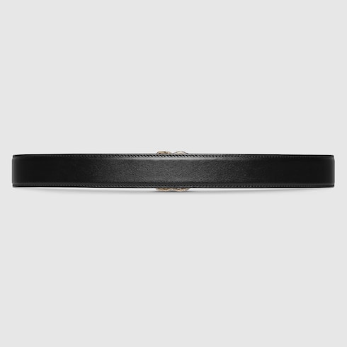 GG Marmont thin belt with crystals Detail 4