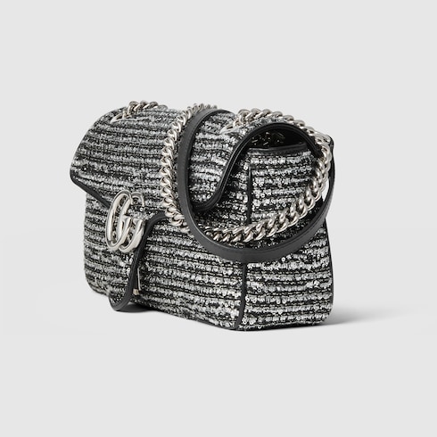 GG Marmont embroidered medium shoulder bag