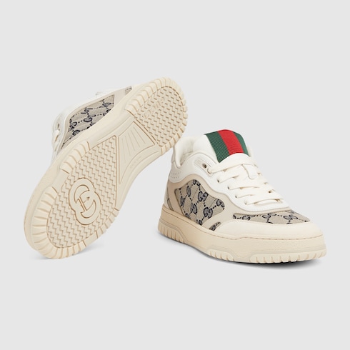 Women's Gucci Re-Web trainer Detail 6