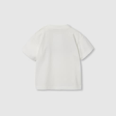 T-shirt neonato in cotone stampato