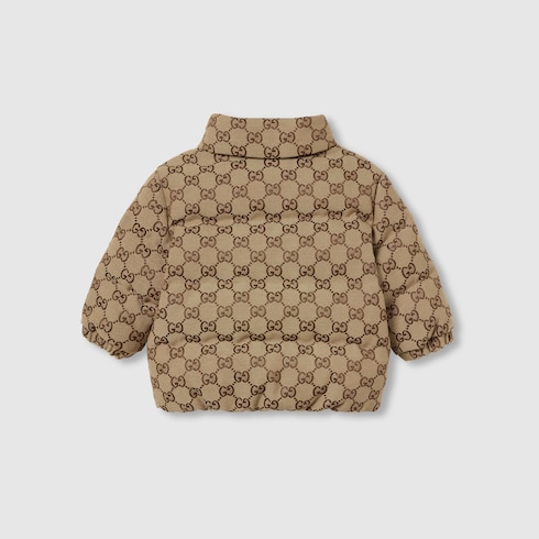 Куртка из текстиля GG с набивкой, 0–1 год