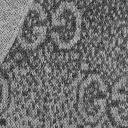 Baby GG wool jacquard cardigan