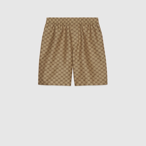 GG Supreme linen shorts