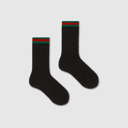 Children's cotton socks with Web Detail 2