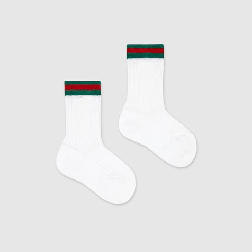 Baby cotton socks with Web Detail 2