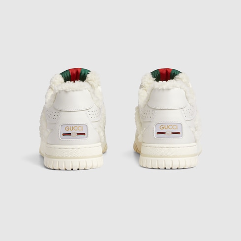 Women's Gucci Re-Web trainer Detail 4